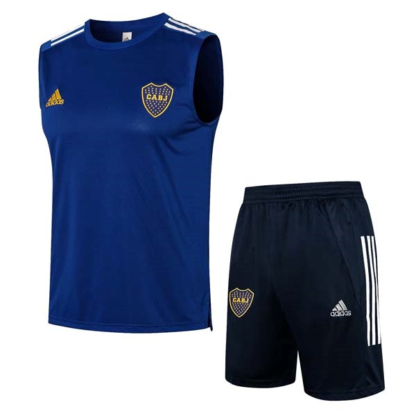 Trikot Boca Juniors ärmellos Komplett Set 2022 Blau